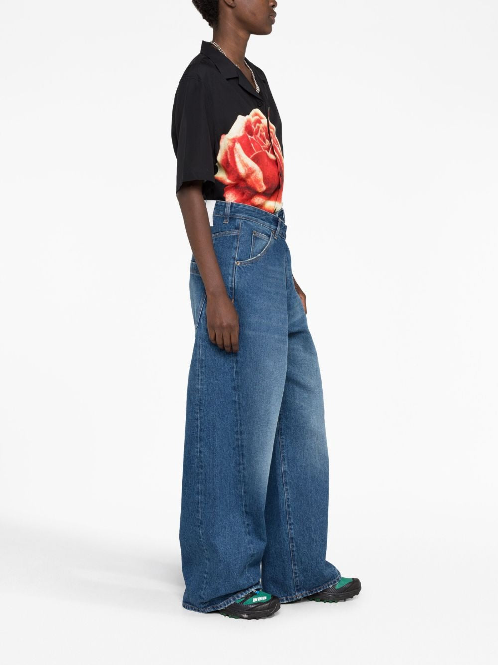 DARKPARK-INES - FOLD OVER DENIM -WTR19DBL01W053 W051