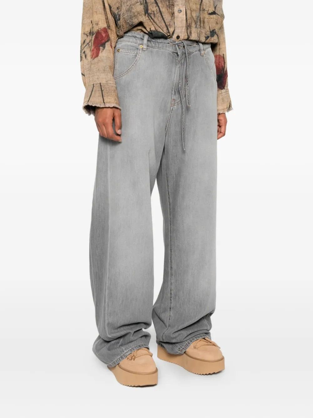 DARKPARK-IRIS - PAPER BAG TENCEL DENIM-