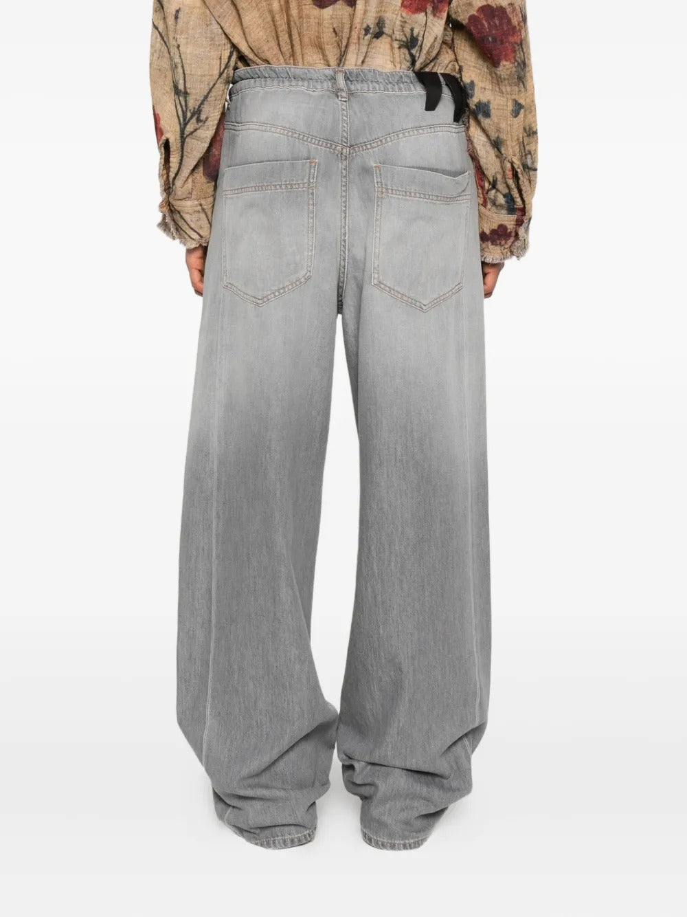 DARKPARK-IRIS - PAPER BAG TENCEL DENIM-