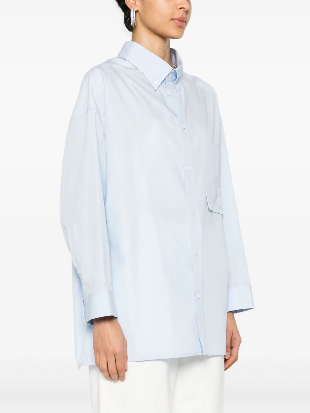 DARKPARK-NATHALIE OVERSIZED SHIRT-WSH05 FAC15 0056