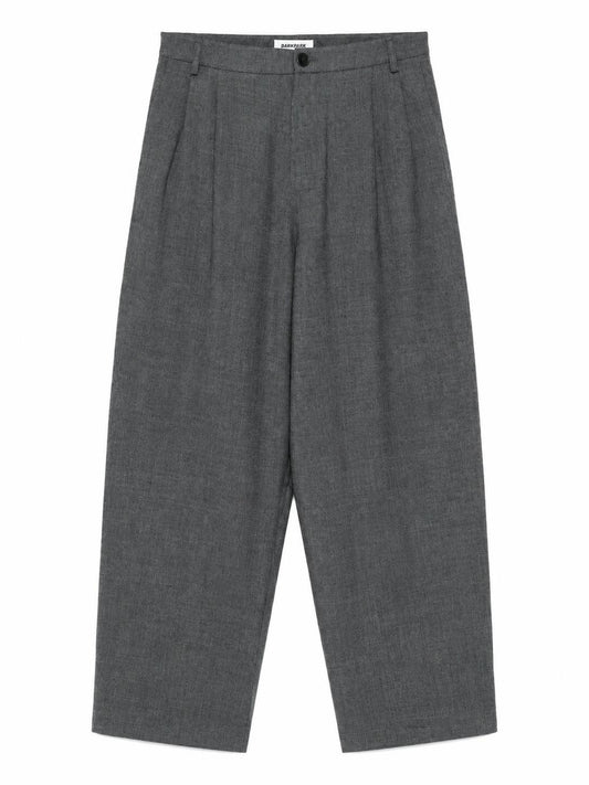 DARKPARK-wool palazzo trousers-