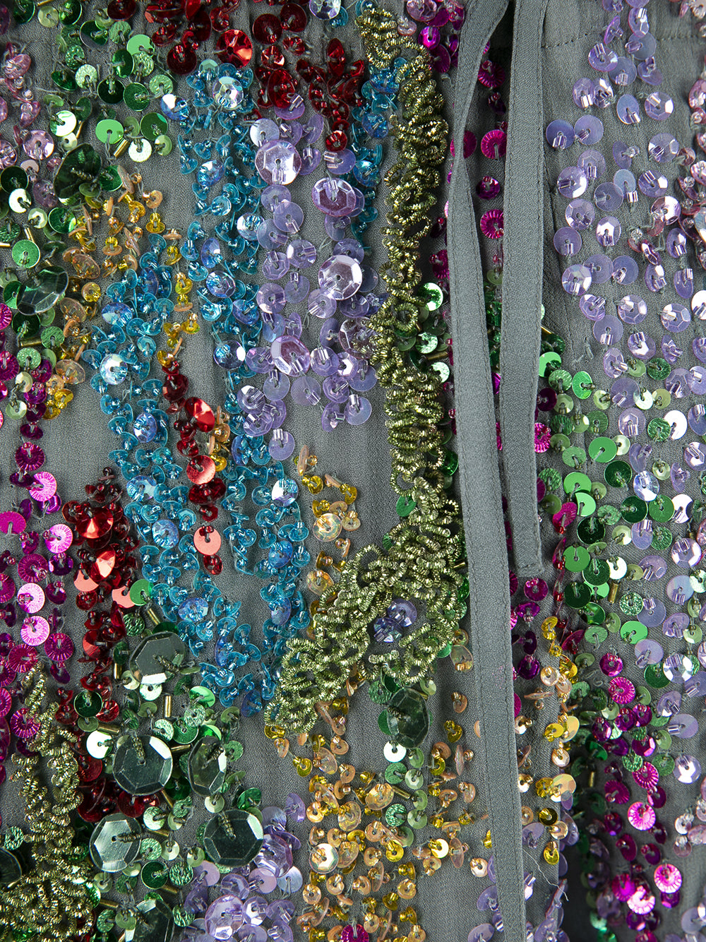 DRIES VAN NOTEN-Embroidered shorts-