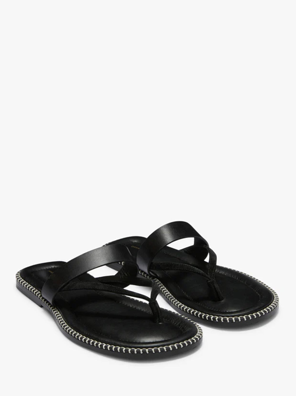 DRIES VAN NOTEN-Leather sandals-