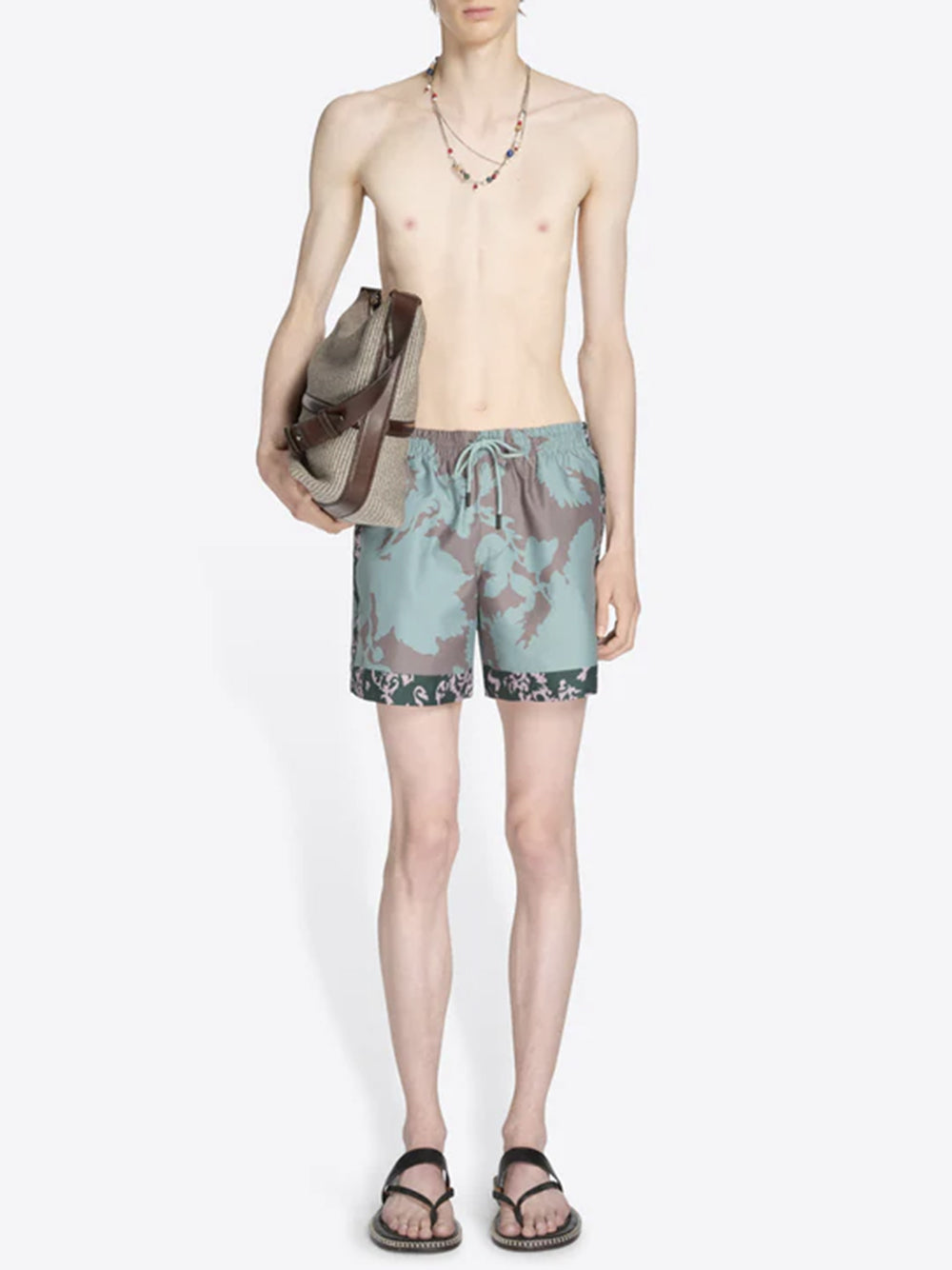 DRIES VAN NOTEN-Leather sandals-