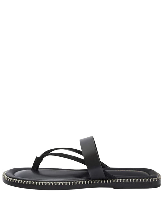 DRIES VAN NOTEN-Leather sandals-
