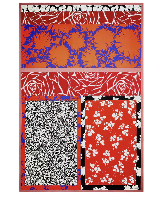 DRIES VAN NOTEN-FLORA SCARF-