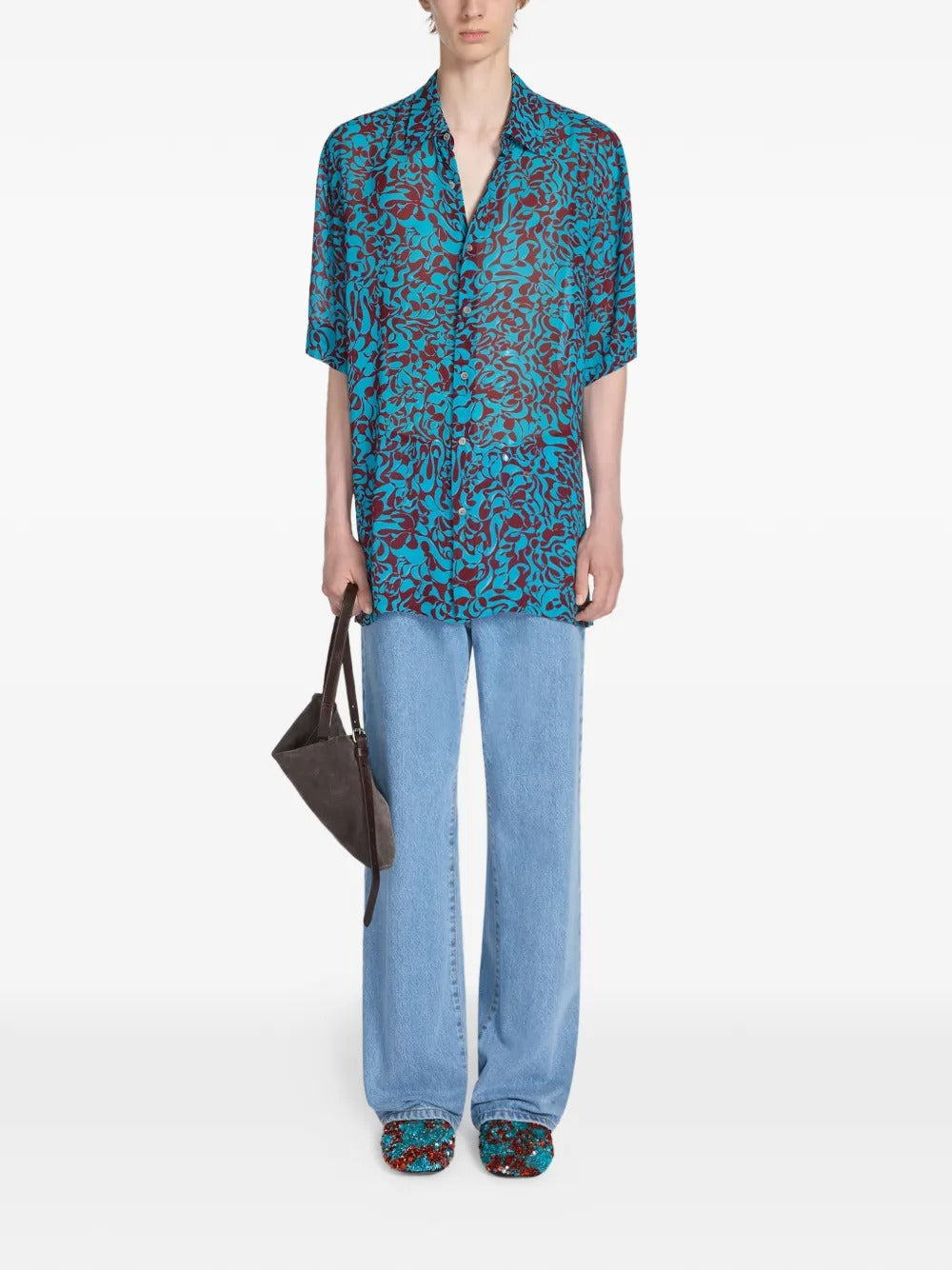 DRIES VAN NOTEN-CASSIDYE SHIRT-