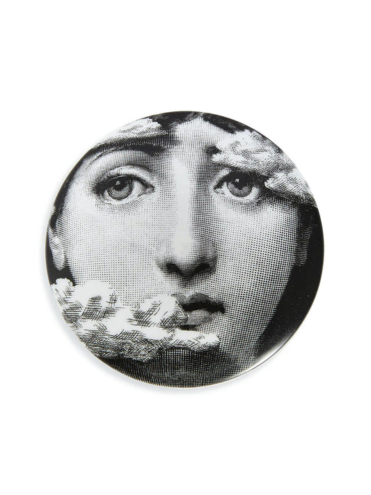 FORNASETTI-FRN SCATOLA TONDA T&V 139 BN-