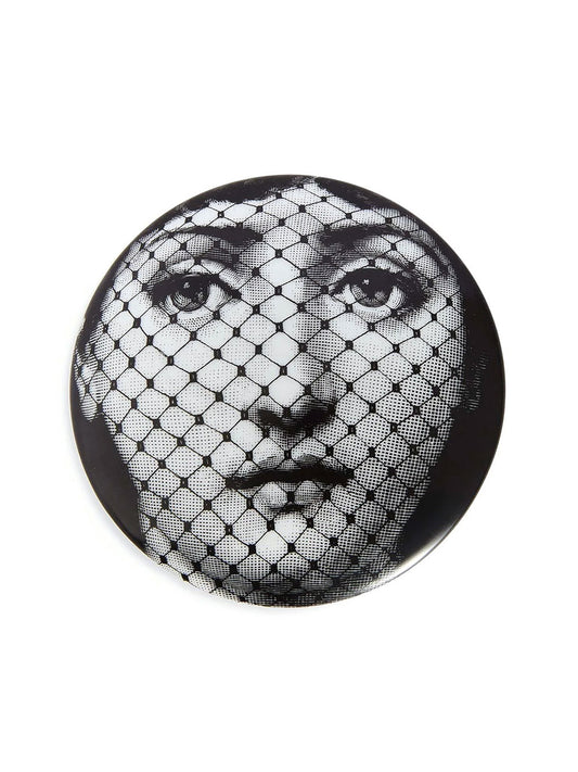 FORNASETTI-FRN SCATOLA TONDA T&V 78 BN-