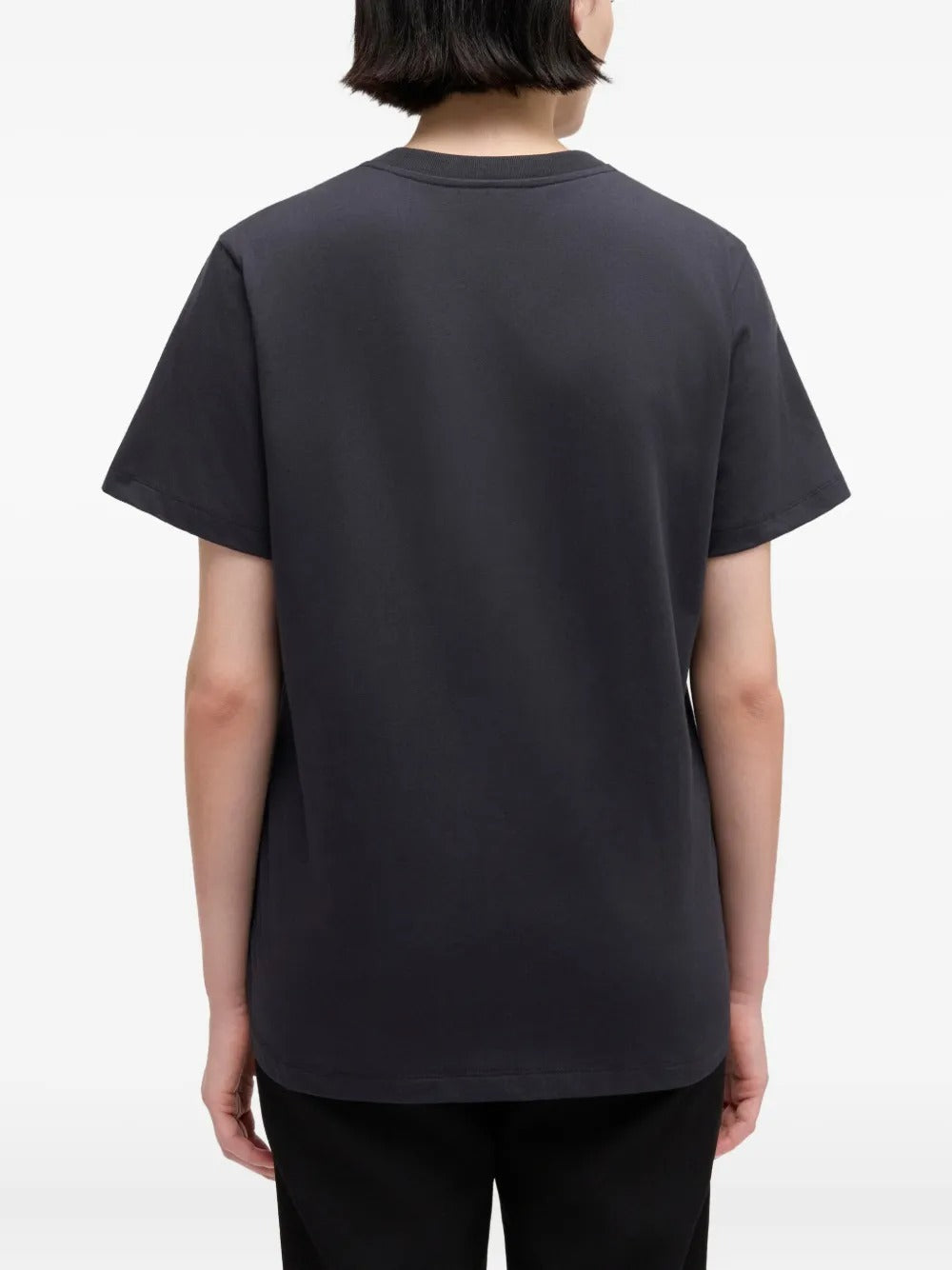 GANNI-Basic Cotton Jersey T-shirt-