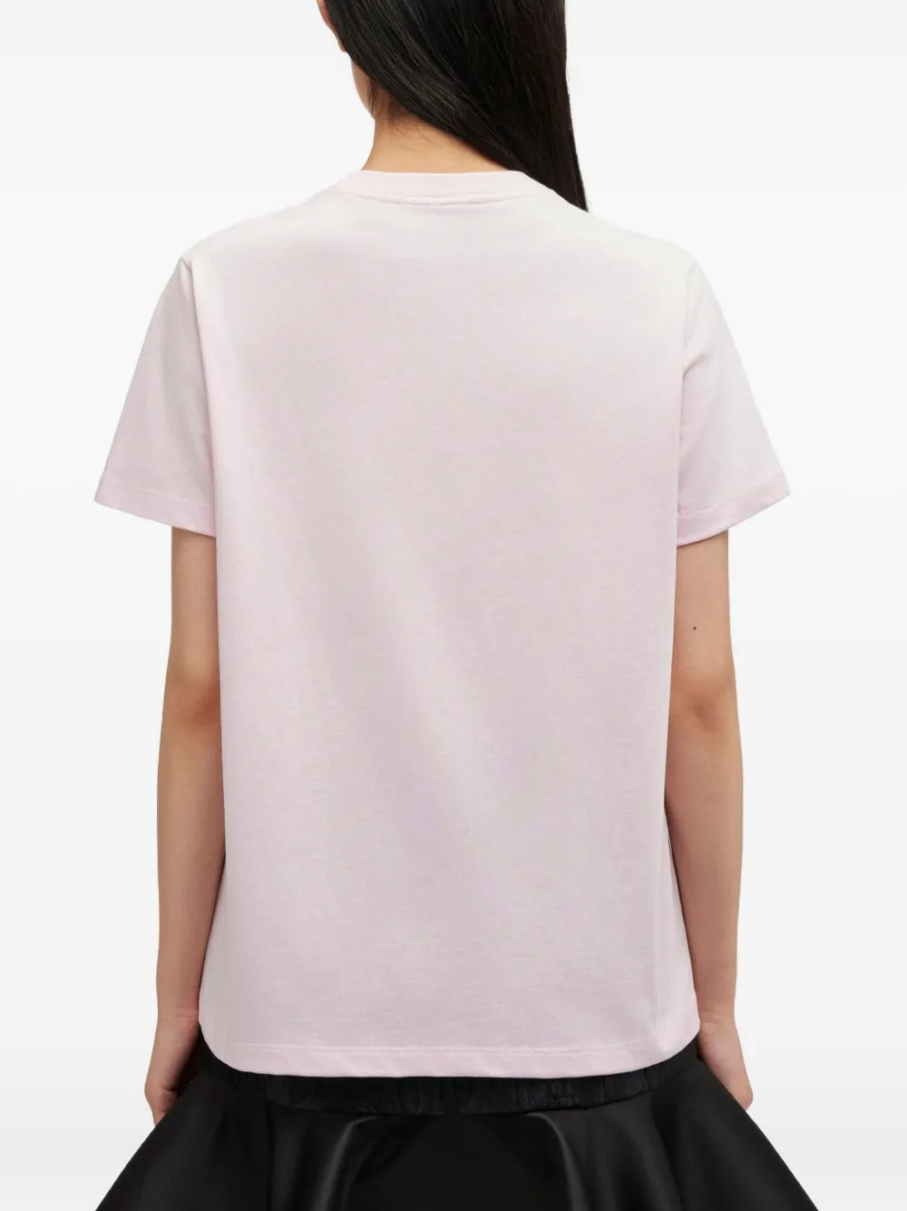 GANNI-Basic cotton Jersey T-shirt-