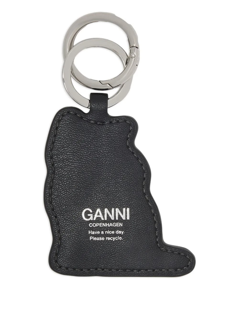 GANNI-Cat Keyring-