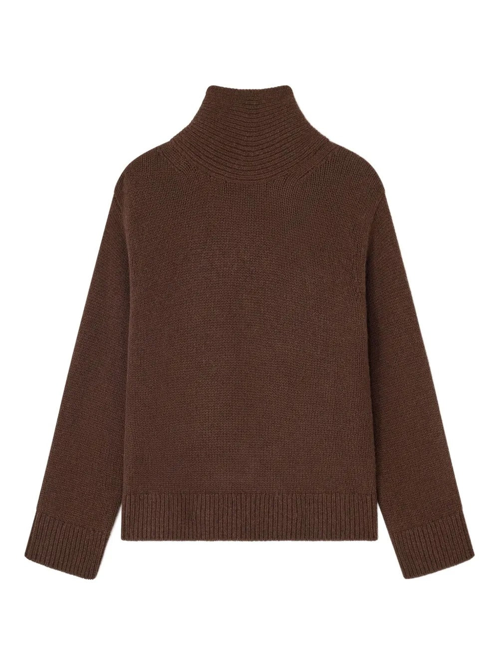 GANNI-Chunky Yak Mix Open Back Pullover-