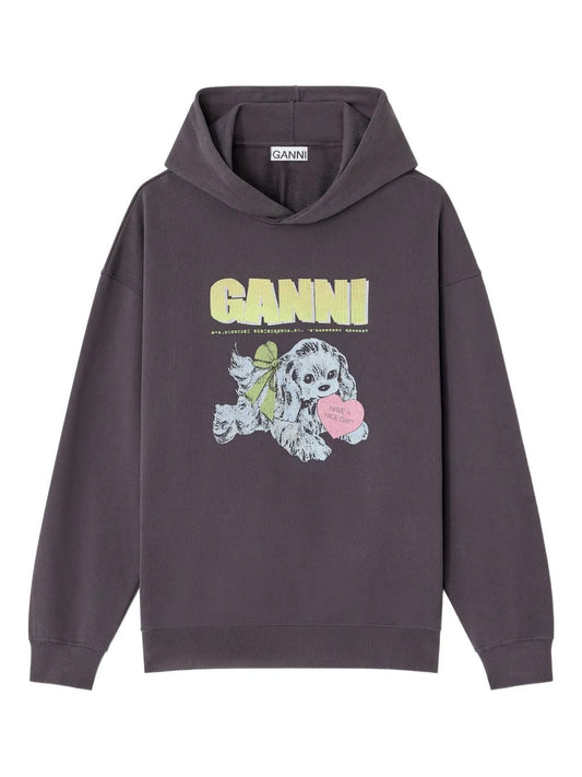 GANNI-Isoli Oversized Hoodie-