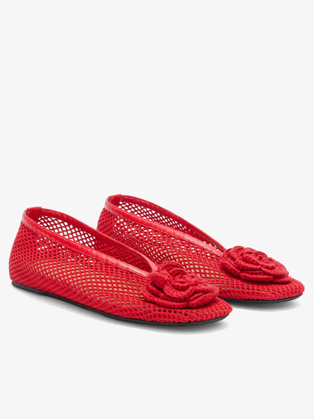 GANNI-Jenny Ballerina Mesh Flower-