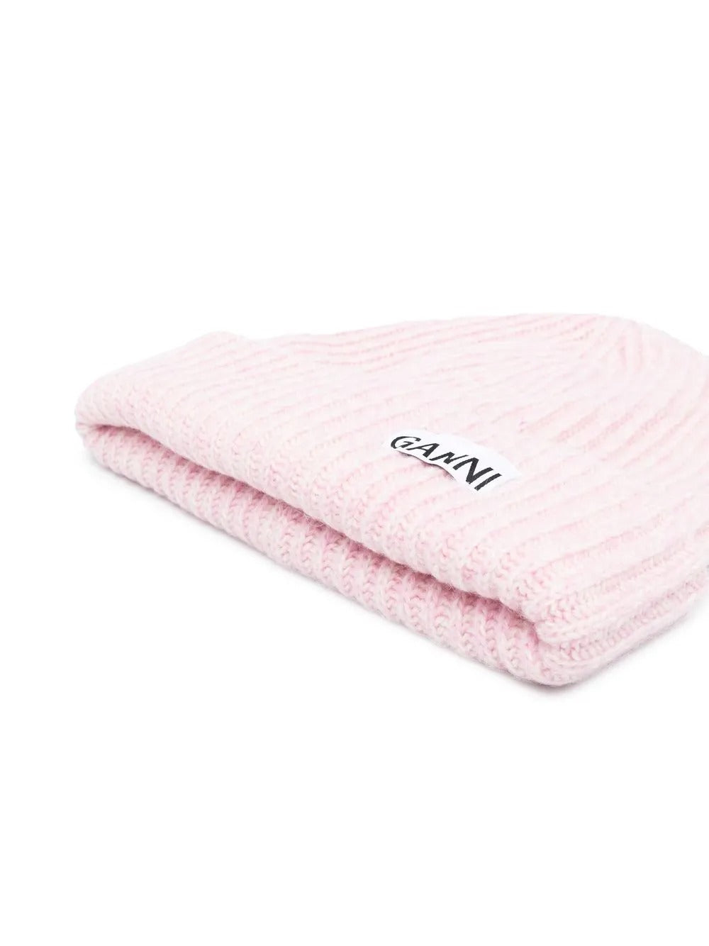 GANNI-Structured Rib Beanie-