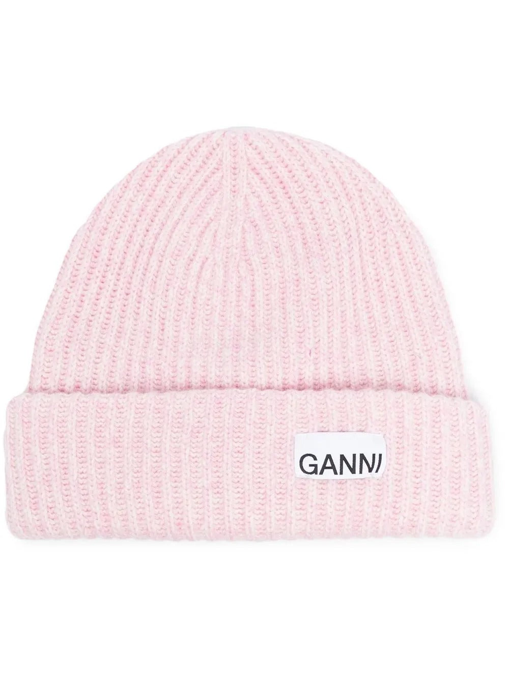 GANNI-Structured Rib Beanie-