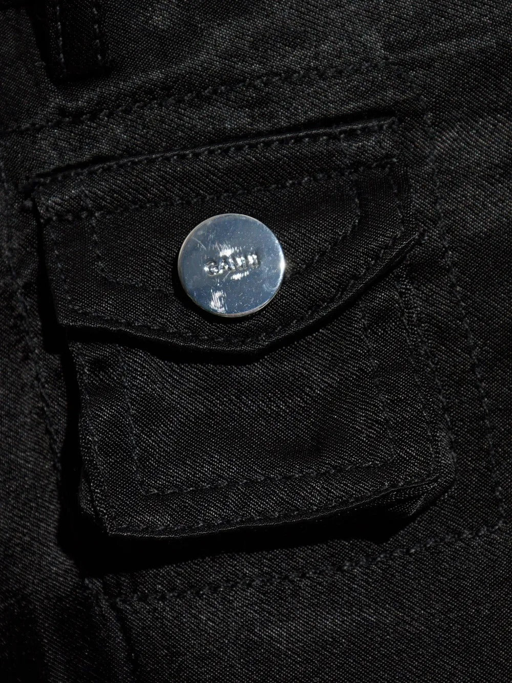 GANNI-Washed Satin Pants-