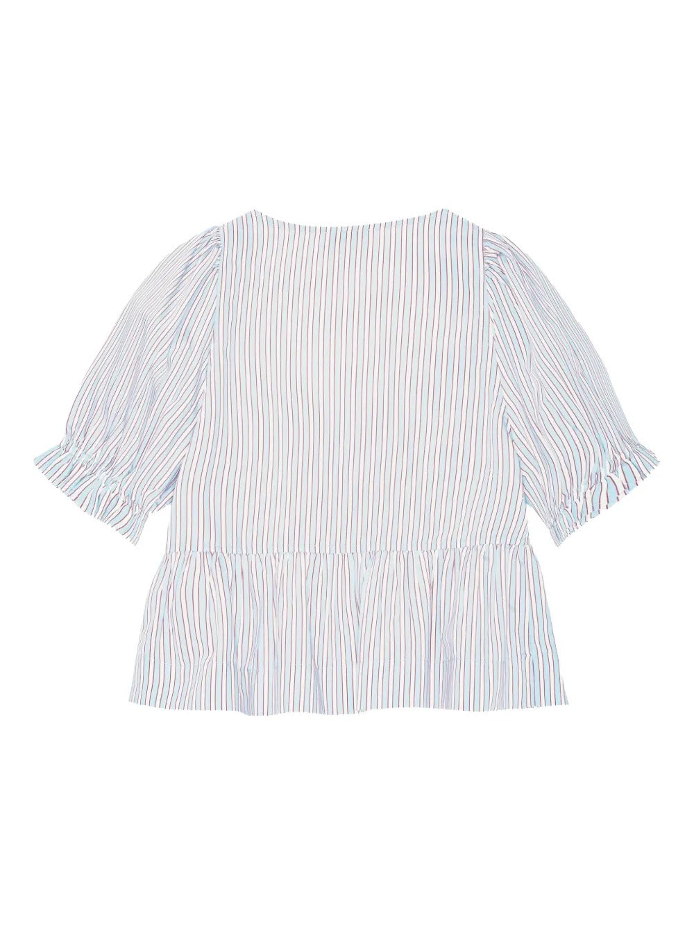 GANNI-Yarn Dyed Stripe Blouse-