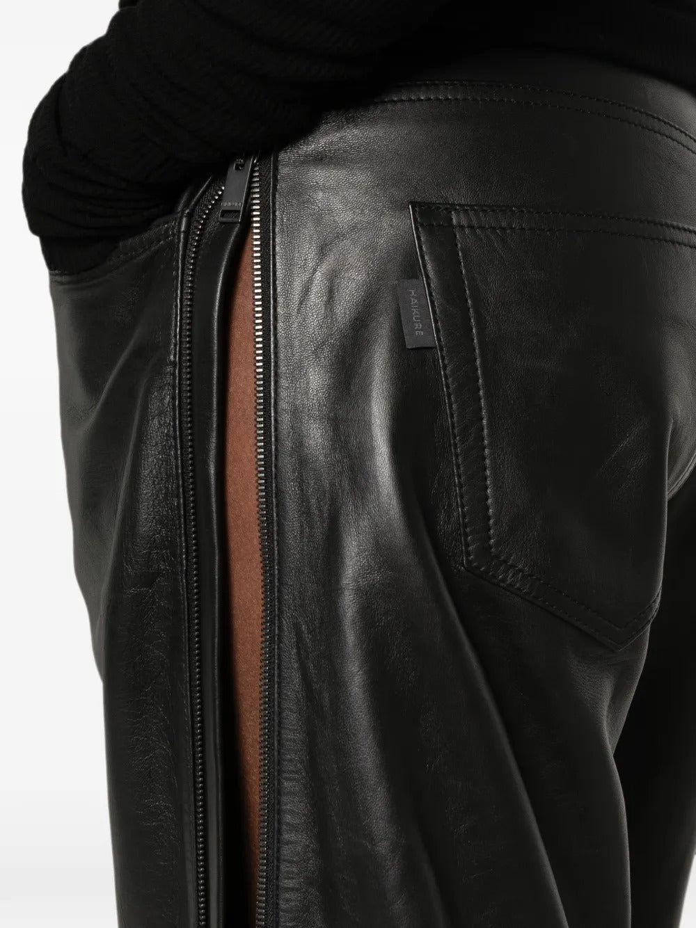 HAIKURE-BONNIE ZIP SILKY LEATHER-