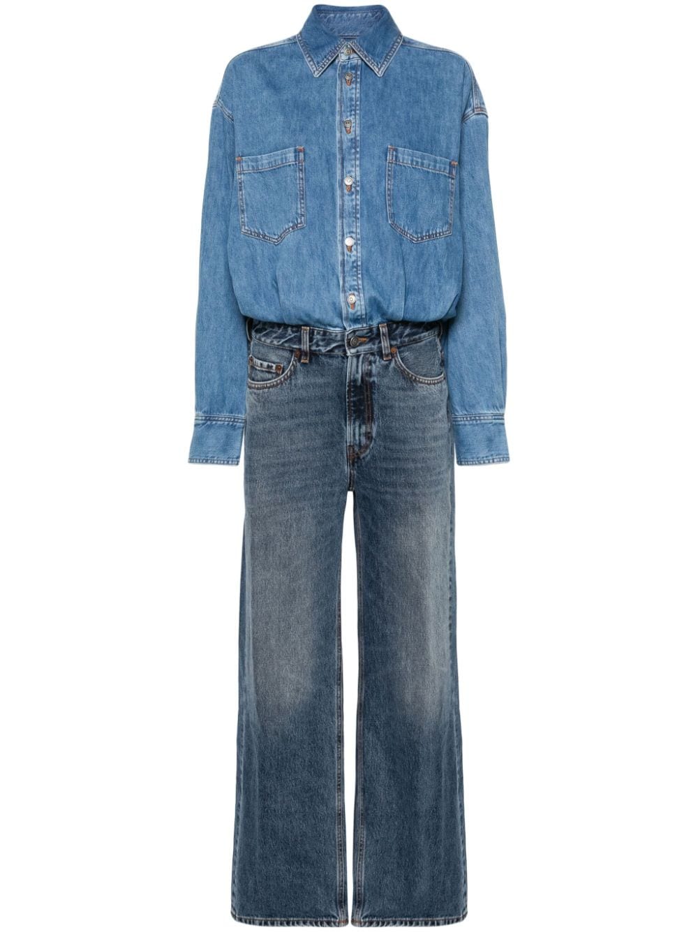 HAIKURE-TILDA PIANO BLUE DENIM-