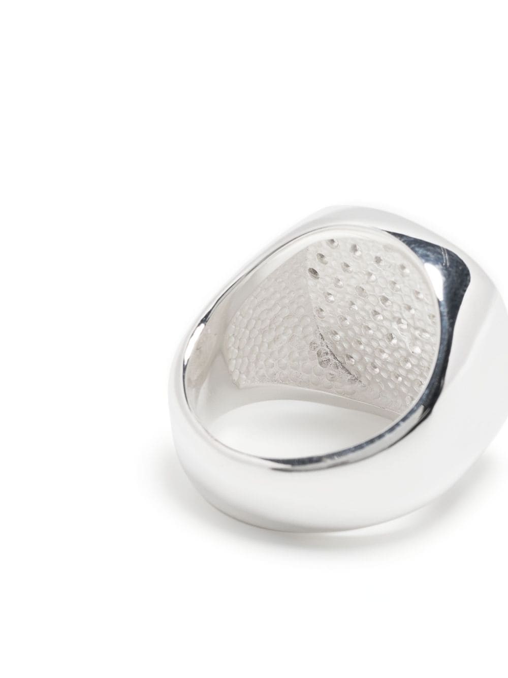 HATTON LABS-Lactea Signet Ring-HLA323001 SILVER/ WHITE