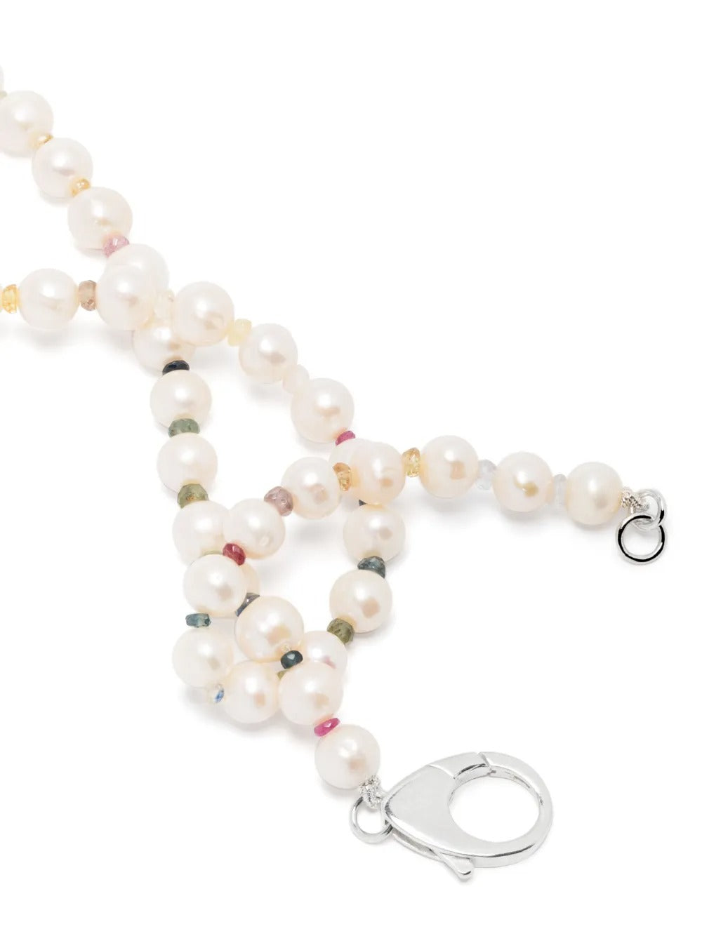 HATTON LABS-Rainbow Gradient Crystal Pearl Chain-