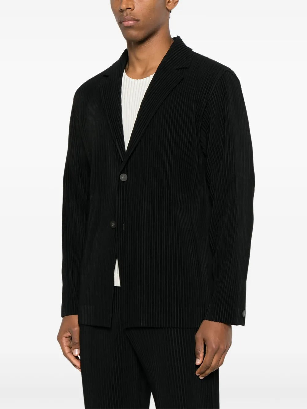 HOMME PLISSÉ ISSEY MIYAKE-pleated blazer-