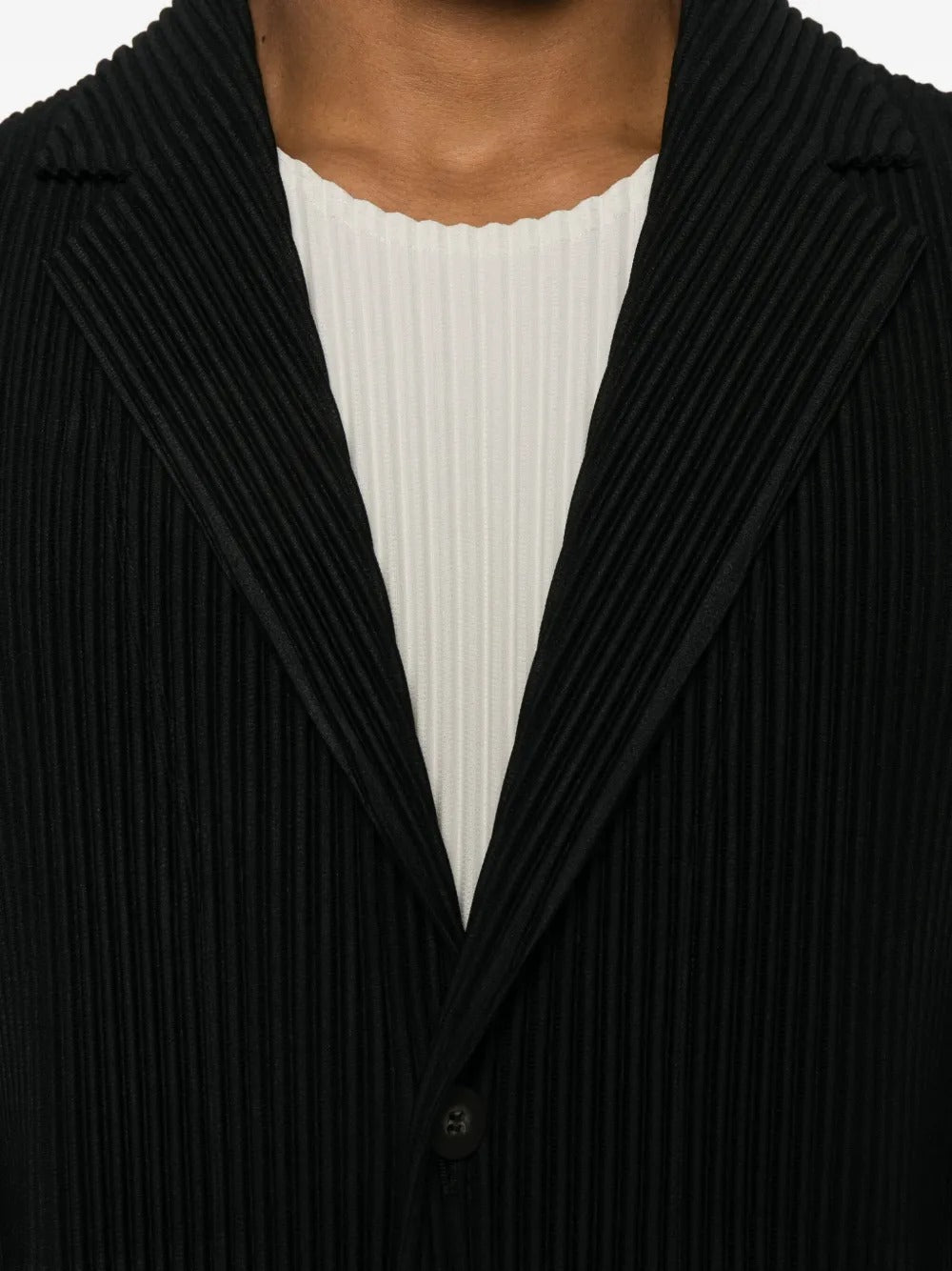 HOMME PLISSÉ ISSEY MIYAKE-pleated blazer-
