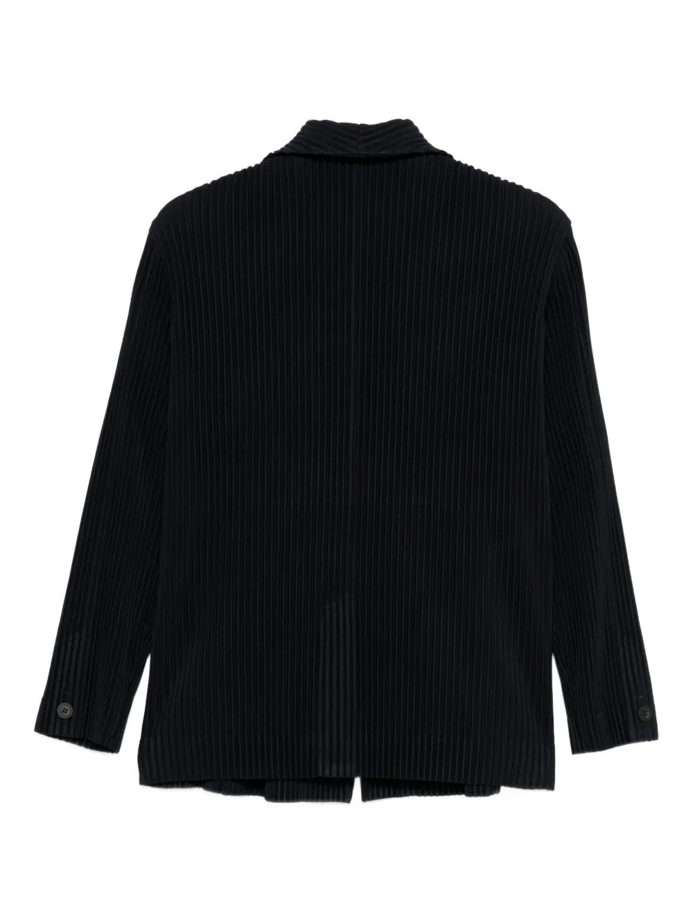 HOMME PLISSÉ ISSEY MIYAKE-pleated button blazer-