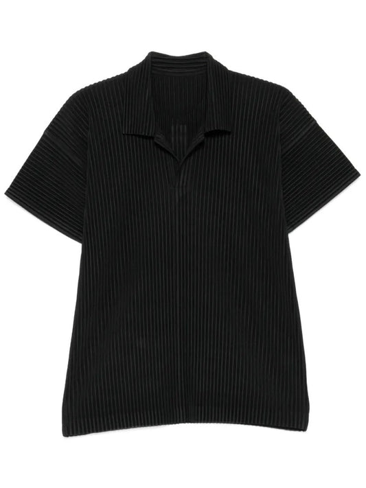HOMME PLISSÉ ISSEY MIYAKE-Pleated short-sleeved T-shirt-