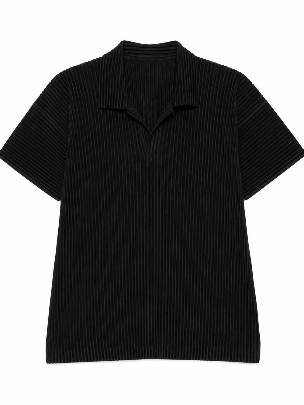 HOMME PLISSÉ ISSEY MIYAKE-Pleated short-sleeved T-shirt-