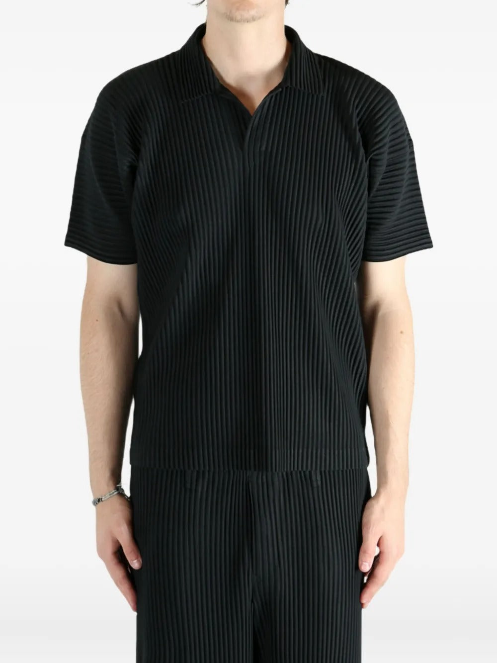 HOMME PLISSÉ ISSEY MIYAKE-pleated T-shirt-
