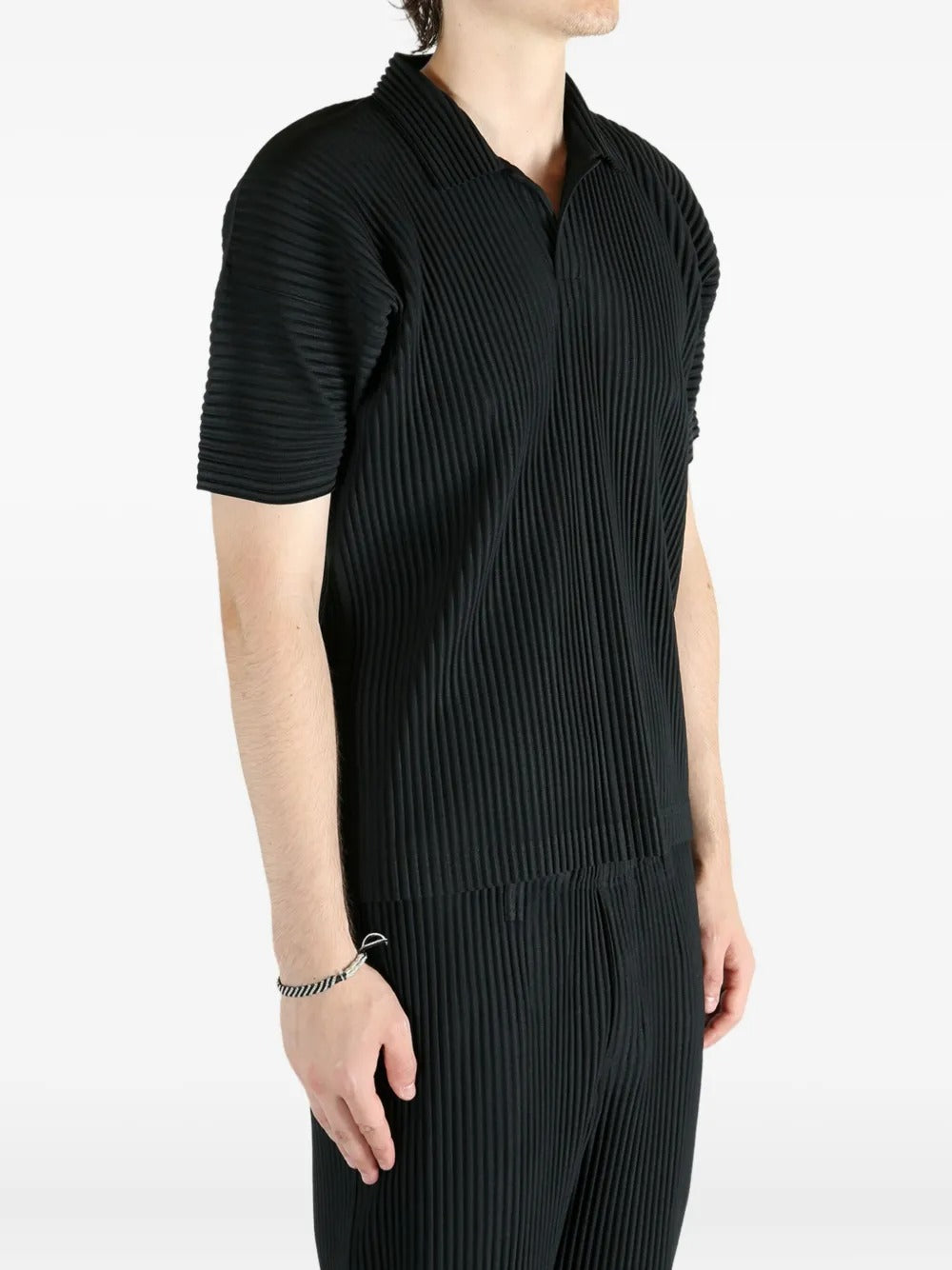 HOMME PLISSÉ ISSEY MIYAKE-pleated T-shirt-