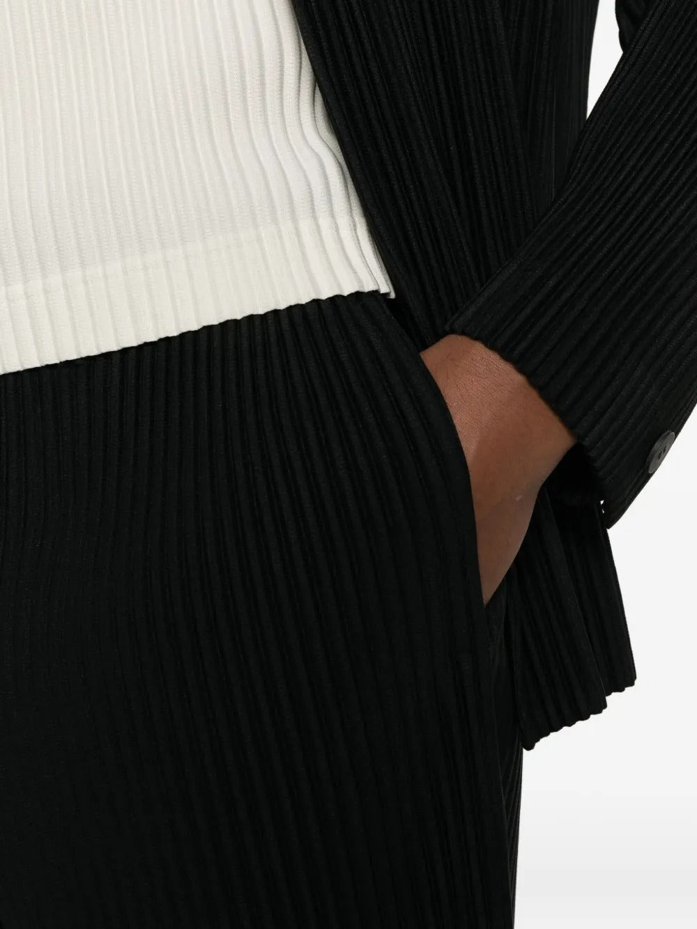 HOMME PLISSÉ ISSEY MIYAKE-pleated trousers-