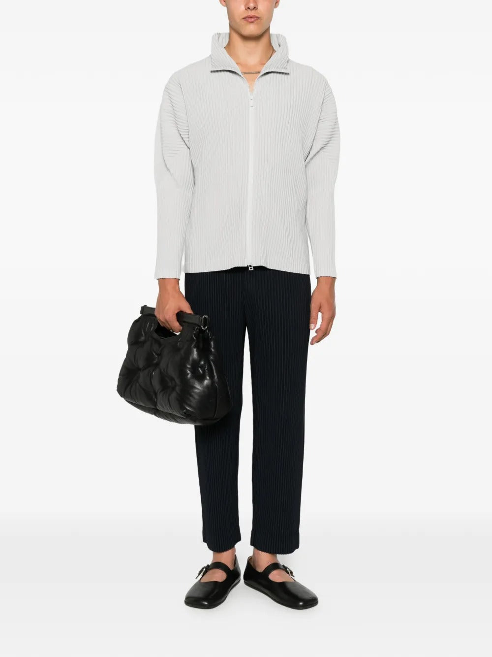 HOMME PLISSÉ ISSEY MIYAKE-Pleated trousers-