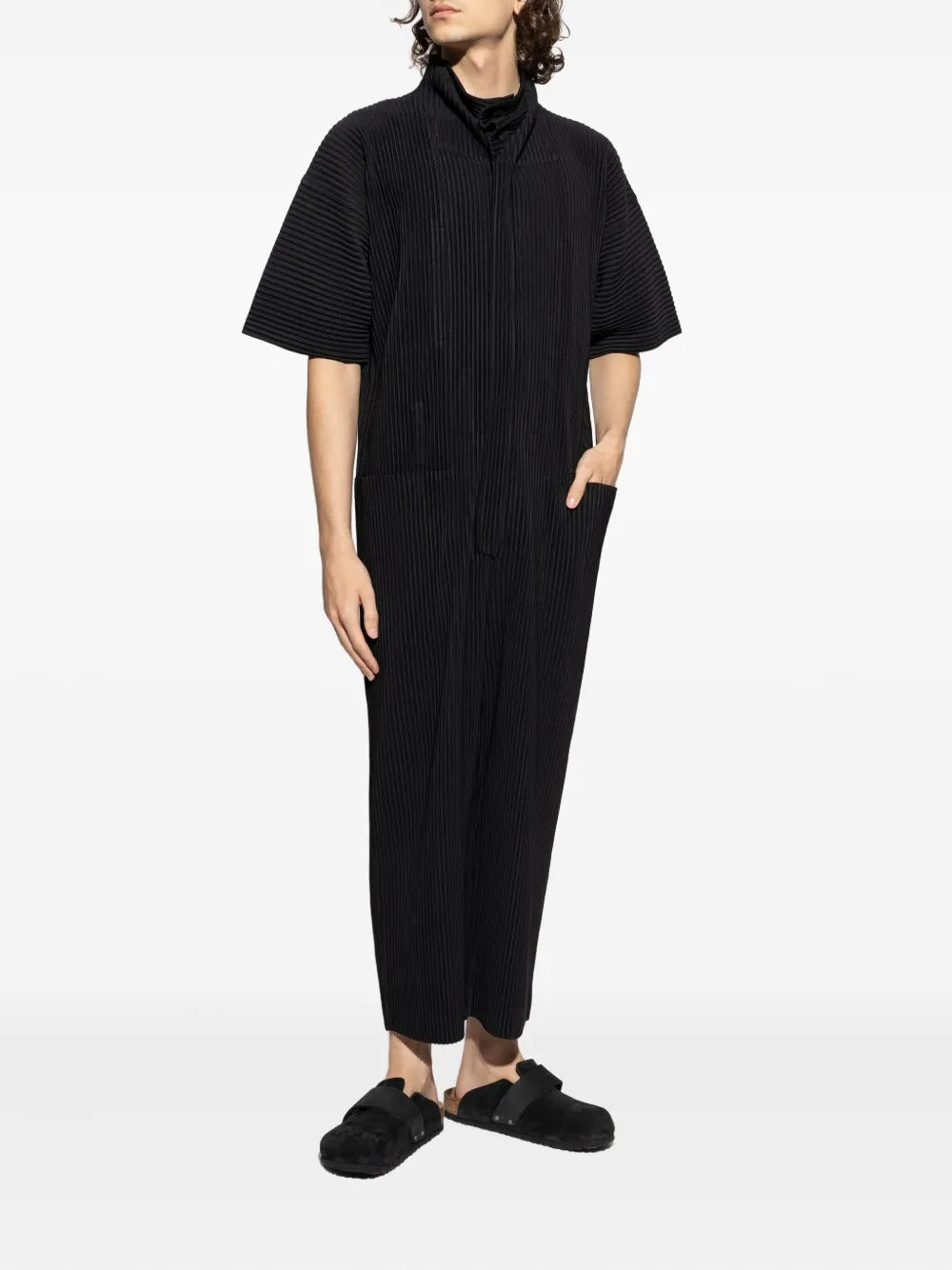 HOMME PLISSÉ ISSEY MIYAKE-PLEATS BOTTOMS 1-