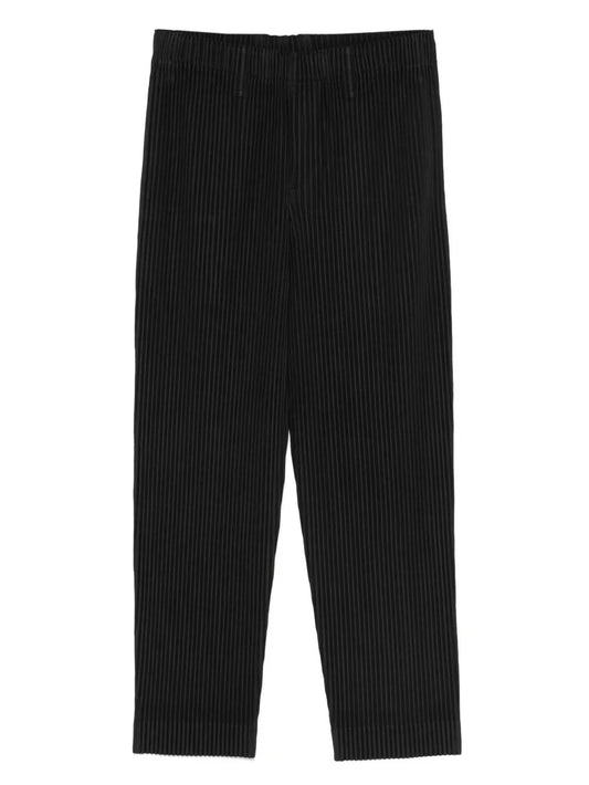 HOMME PLISSÉ ISSEY MIYAKE-plissé elasticated trousers-