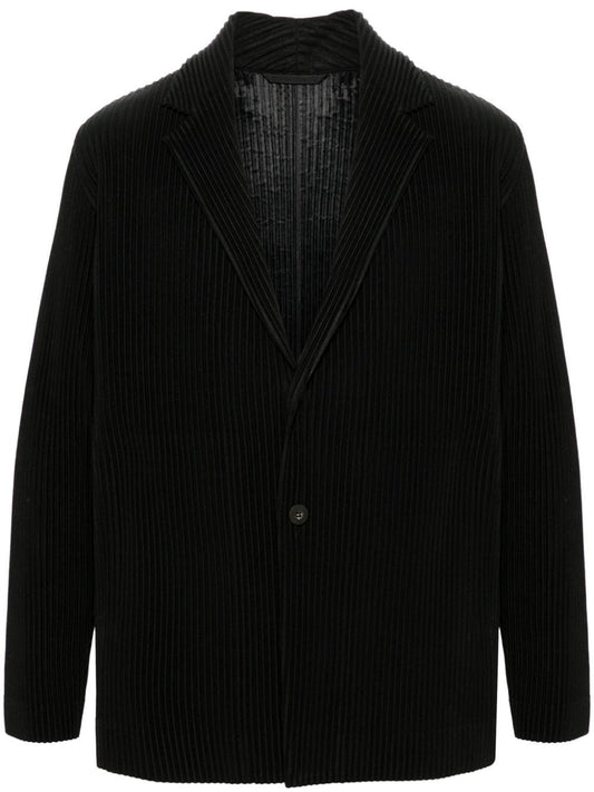 HOMME PLISSÉ ISSEY MIYAKE-Single-Breasted Blazer-