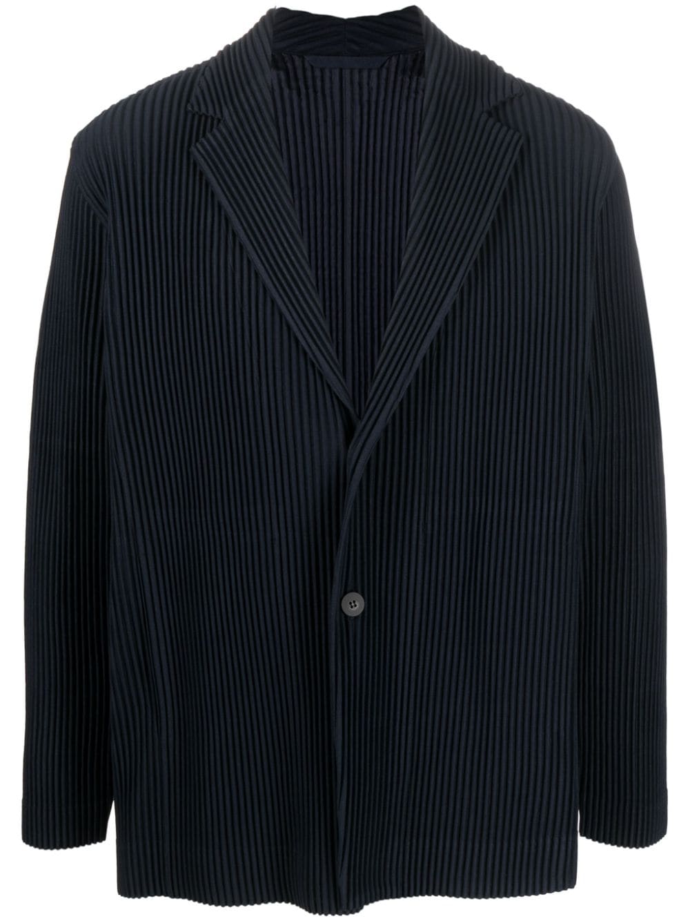 HOMME PLISSÉ ISSEY MIYAKE-Single Breasted Tailored Blazer-