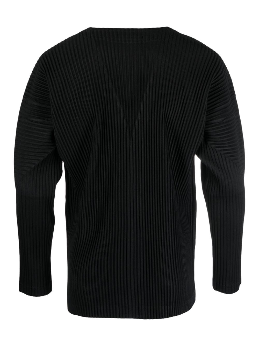 HOMME PLISSÉ ISSEY MIYAKE-Snap Front Pleated Cardigan-