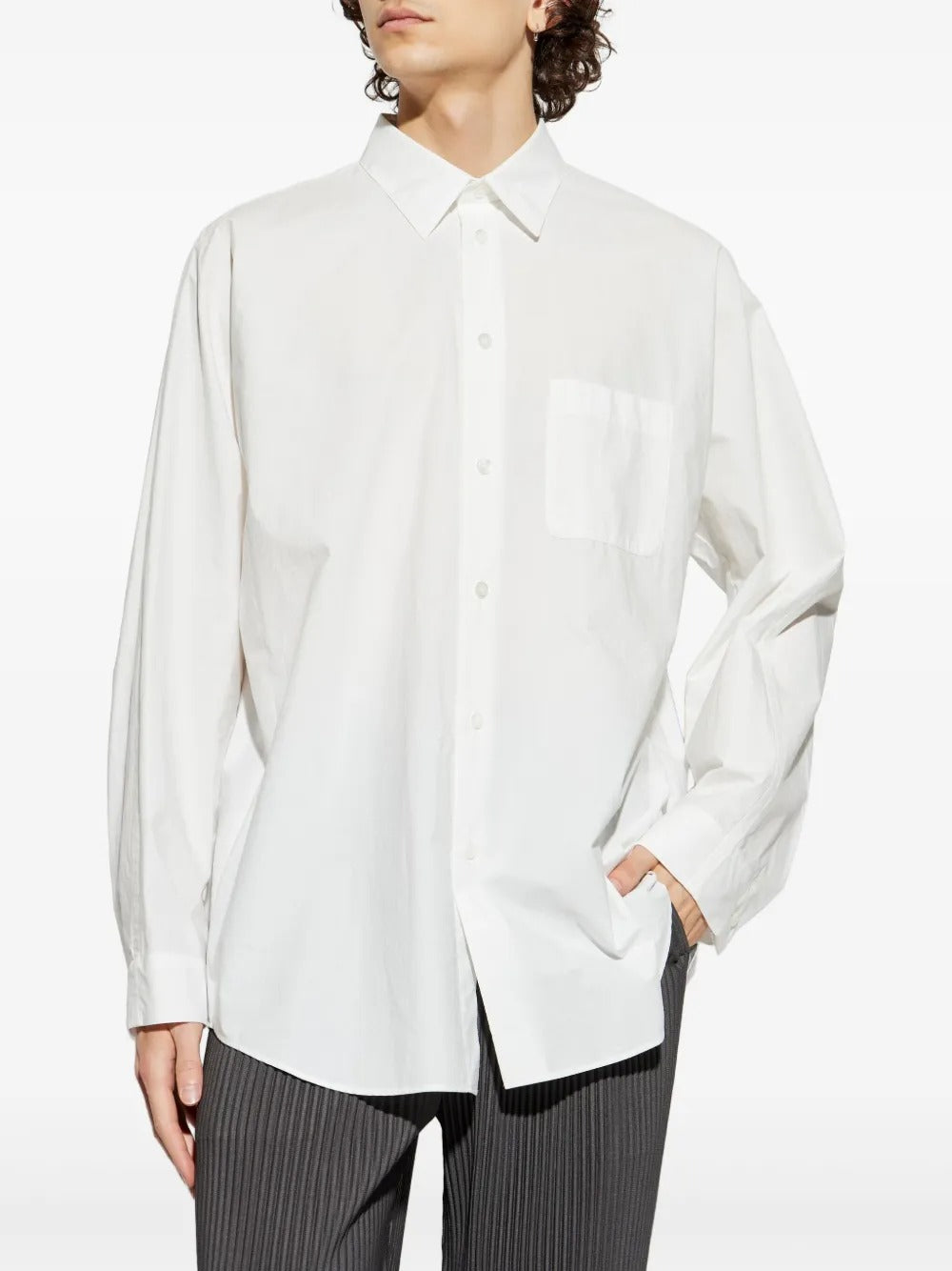 HOMME PLISSÉ ISSEY MIYAKE-STREAMLINE SHIRT-HP56FJ317 01 – Dope