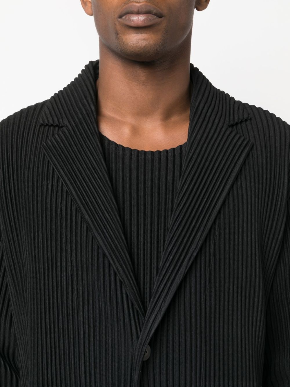 HOMME PLISSÉ ISSEY MIYAKE-Tailored Pleated Blazer-