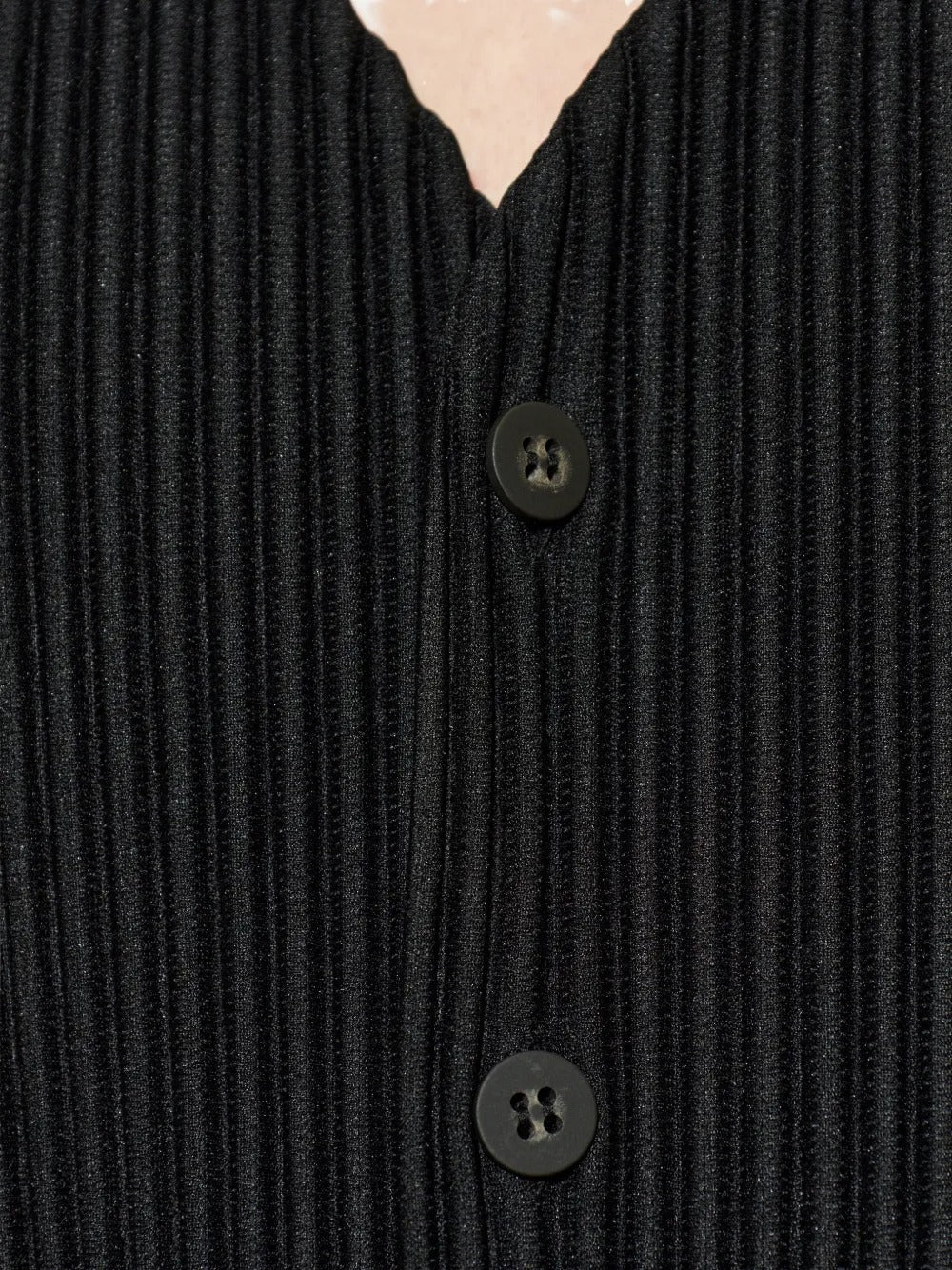 HOMME PLISSÉ ISSEY MIYAKE-V-neck vest-