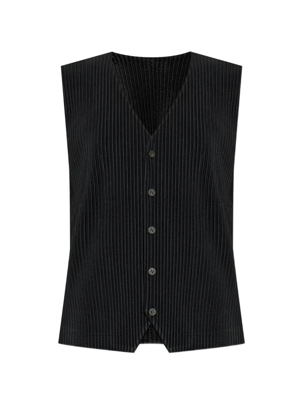 HOMME PLISSÉ ISSEY MIYAKE-V-neck vest-