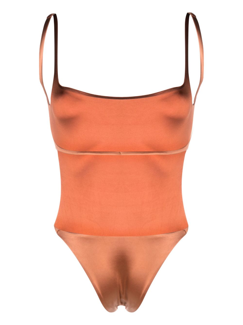 ISA BOULDER-STARFISH BODYSUIT-23OP02 RUST