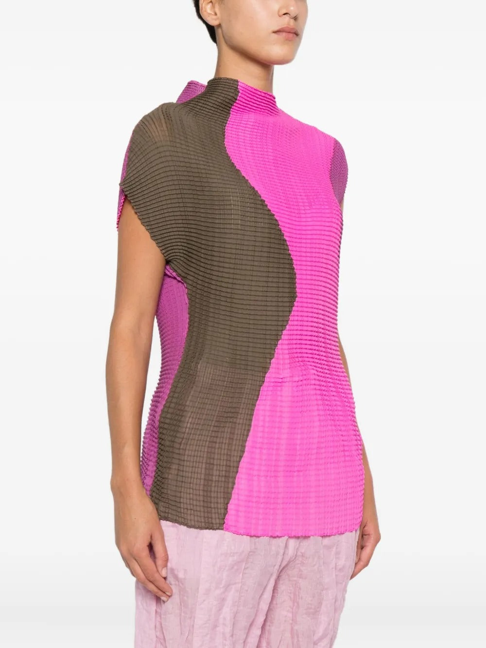 ISSEY MIYAKE-ABSTRACT TINT PLEATS-