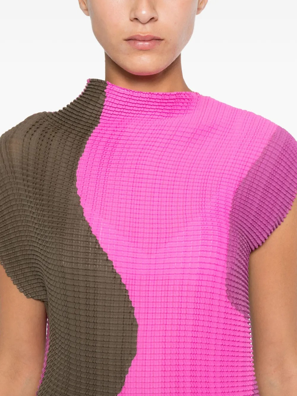 ISSEY MIYAKE-ABSTRACT TINT PLEATS-