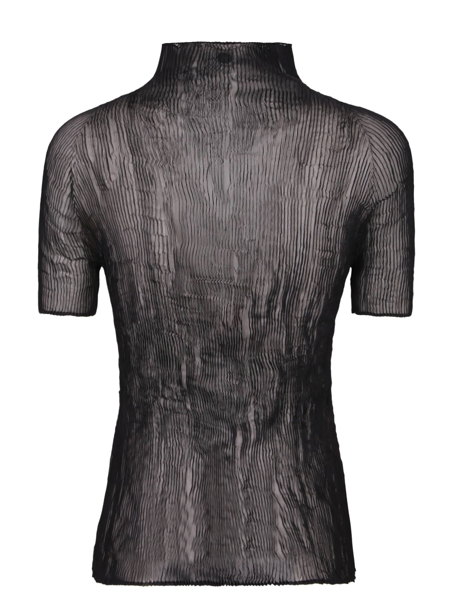 ISSEY MIYAKE-CHIFFON TWIST BK/WT-58-