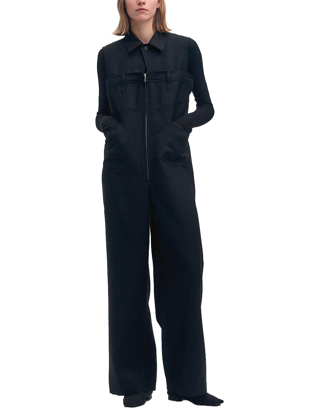 ISSEY MIYAKE-DISPOCKET PANTS-